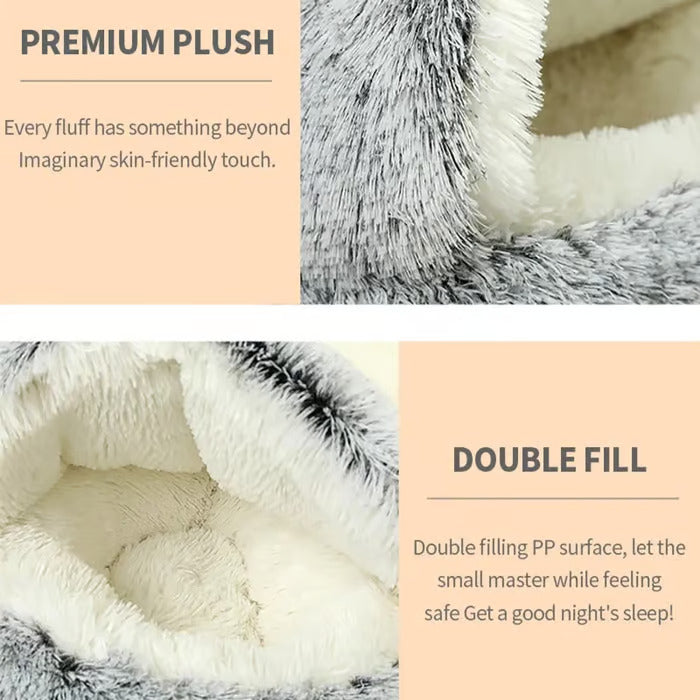 🔥Comfy Hood Pet Bed (🎉✨ Today Free Shipping ✨🎉)