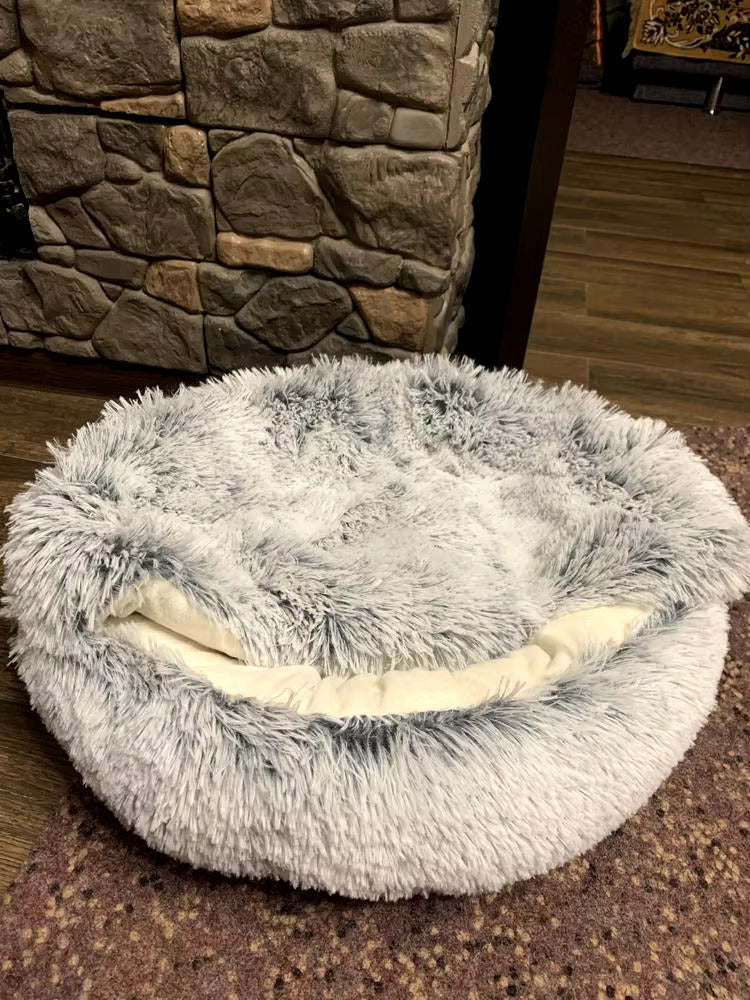 🔥Comfy Hood Pet Bed (🎉✨ Today Free Shipping ✨🎉)