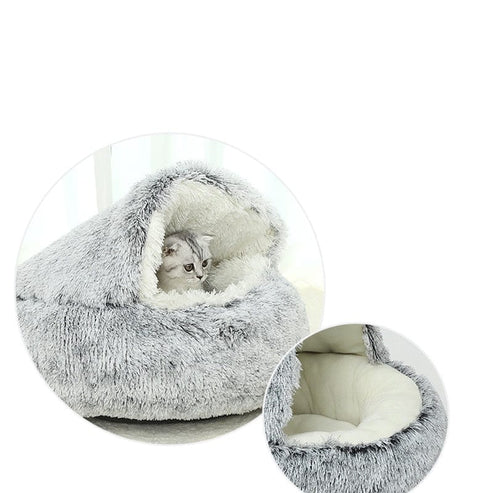 🔥Comfy Hood Pet Bed (🎉✨ Today Free Shipping ✨🎉)