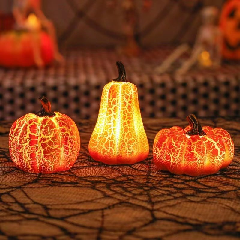 New Halloween Pumpkin Lantern  LED Candle Lamp