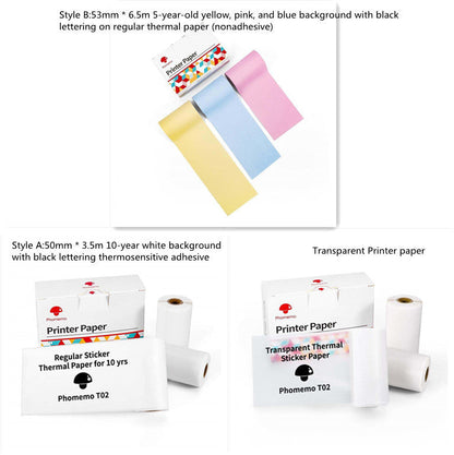 Bluetooth Mini Label Printer